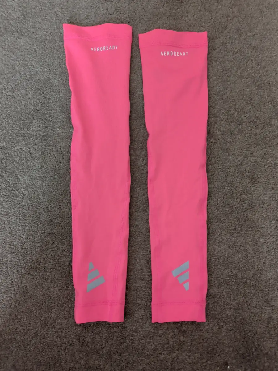 Adidas Pink Arm Sleeves Size S