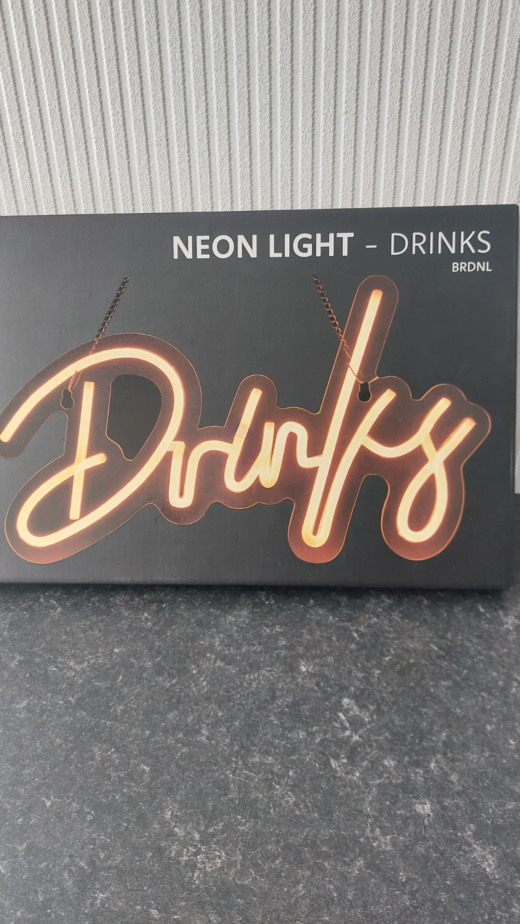"Drinks" Neon Light