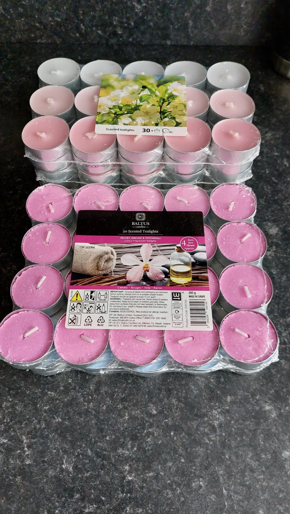 Scented Tealights Bundle 150 Total.