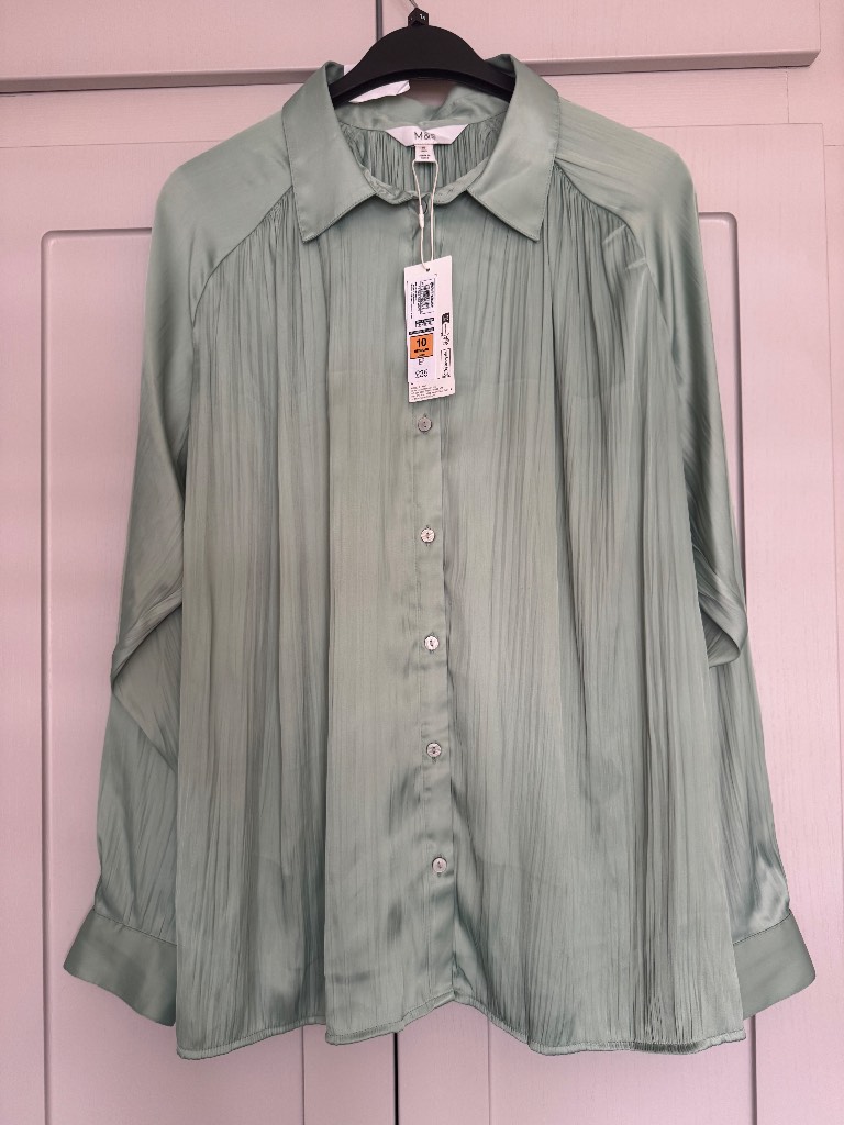 Marks and Spencer women blouse top 10R BNWT