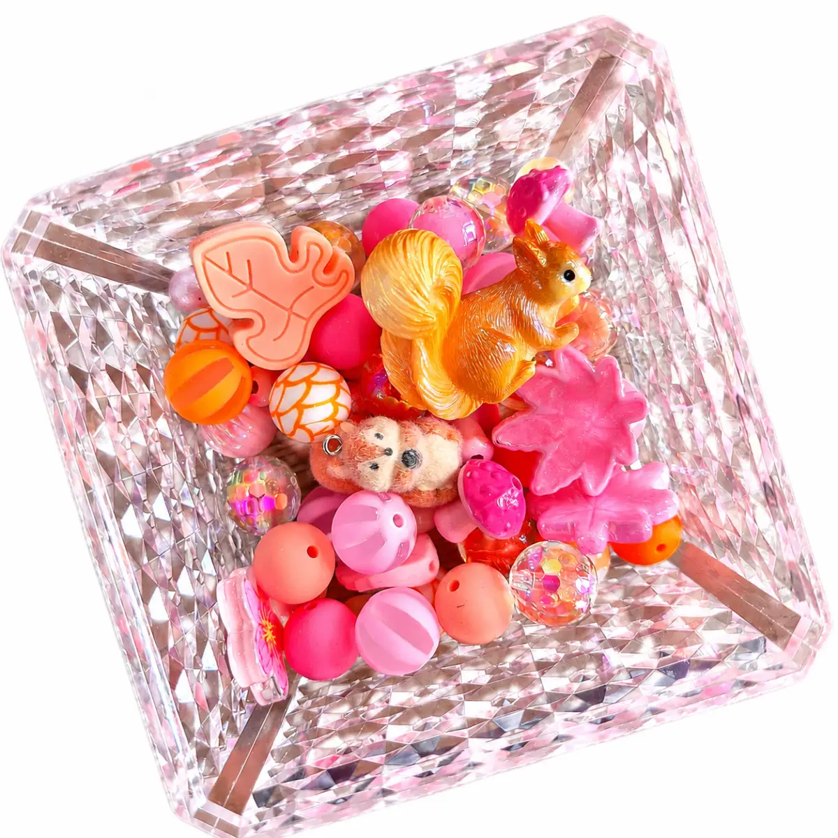 Autumn Silicone & Resin Bead Mix