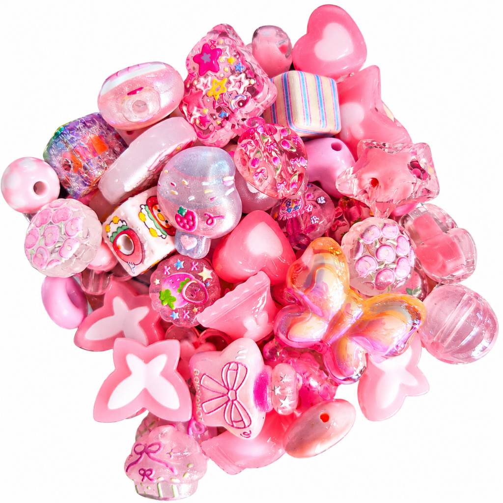Strawberry & Peach Inspired Pen Beads