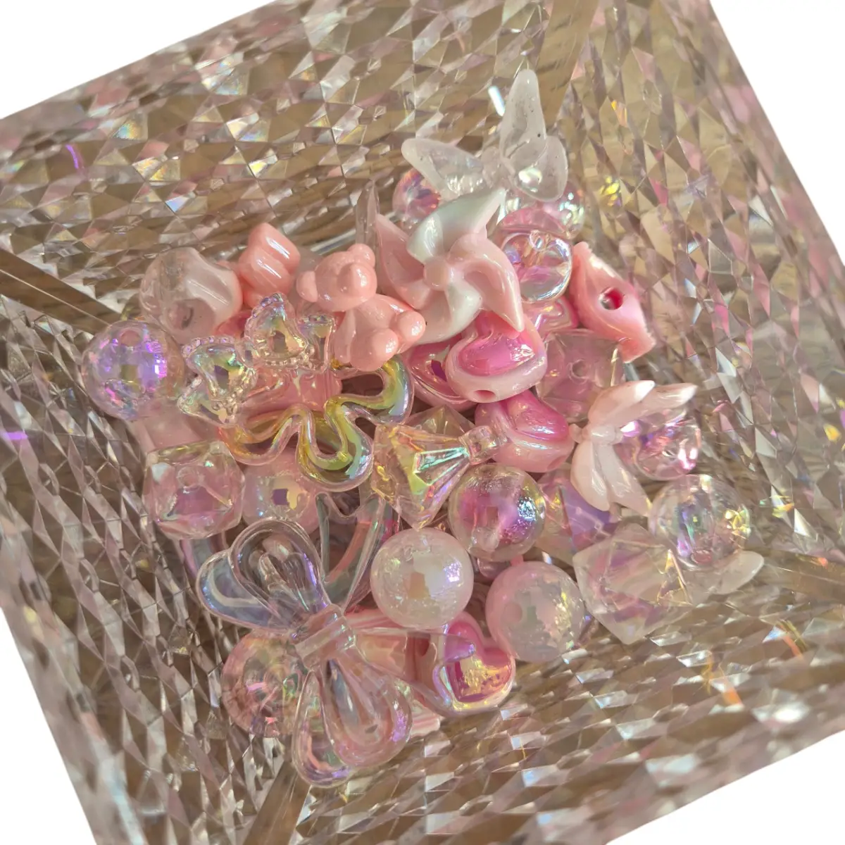 Pink Iridescent Mix
