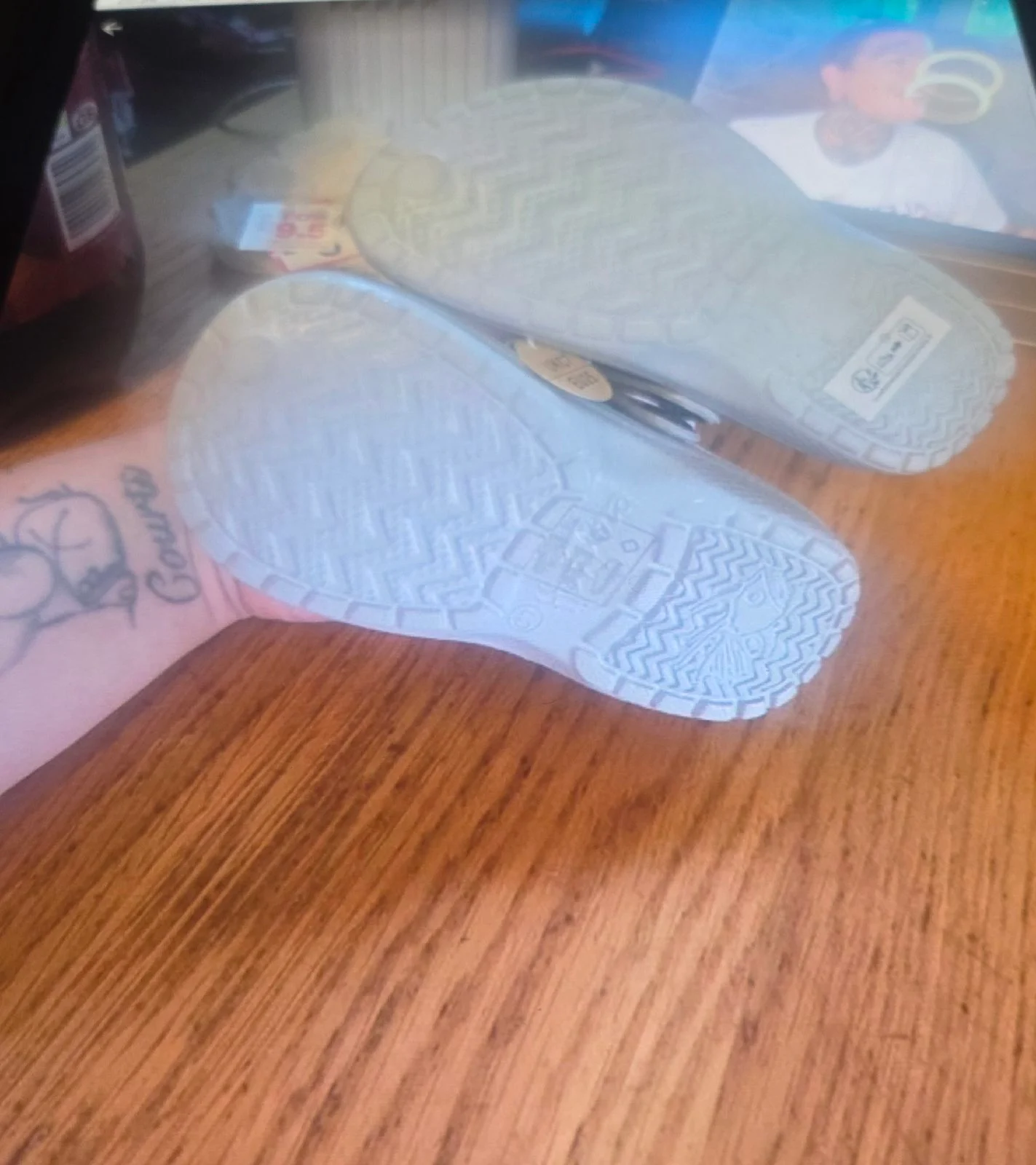 Brand new glitter crocs