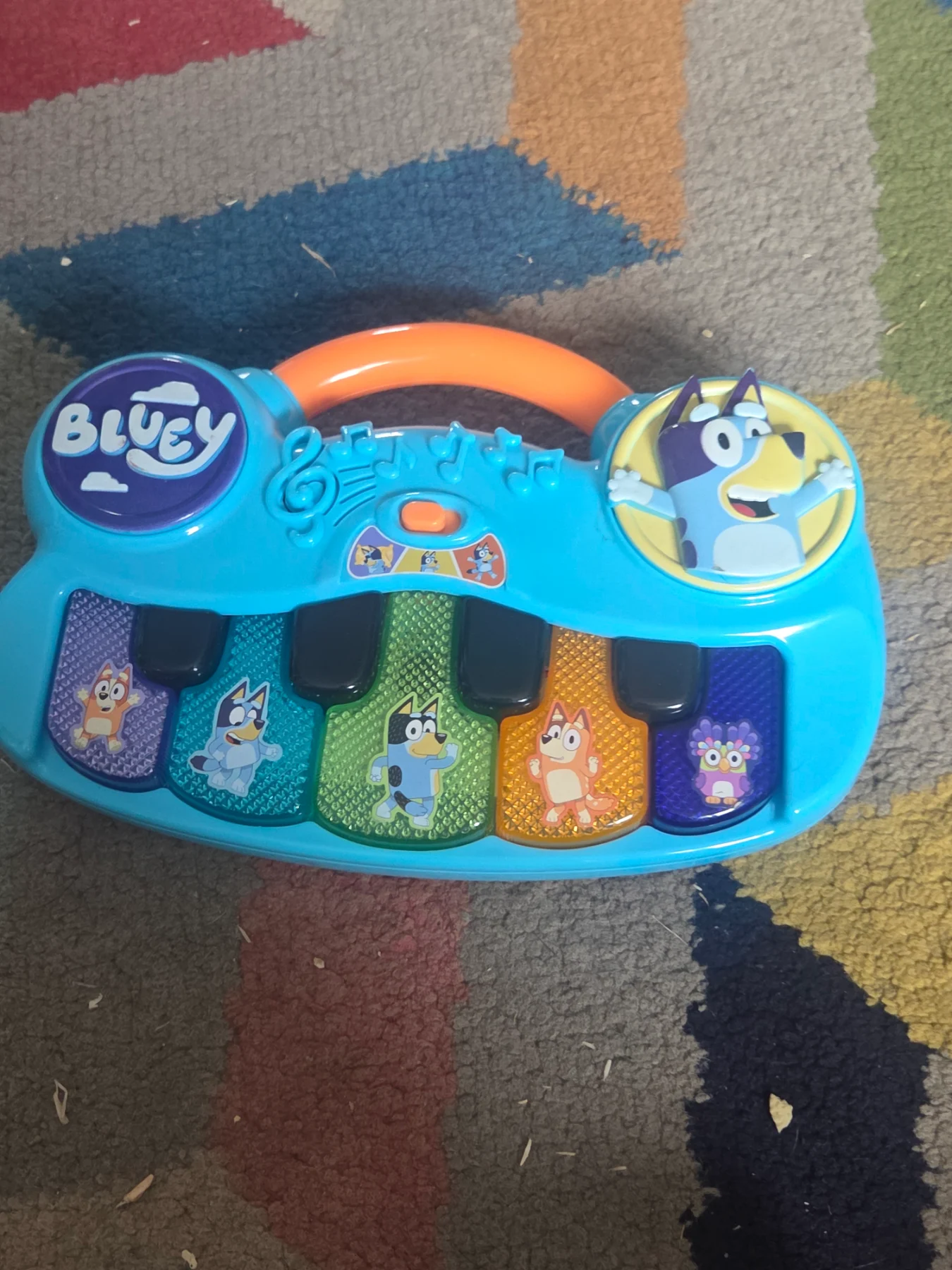 Bluey piano