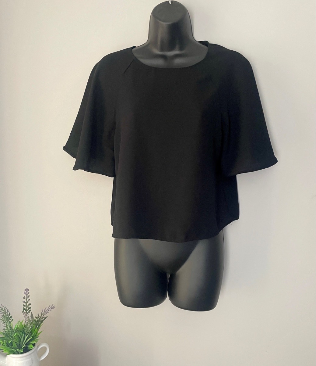 Zara Black Top Size M