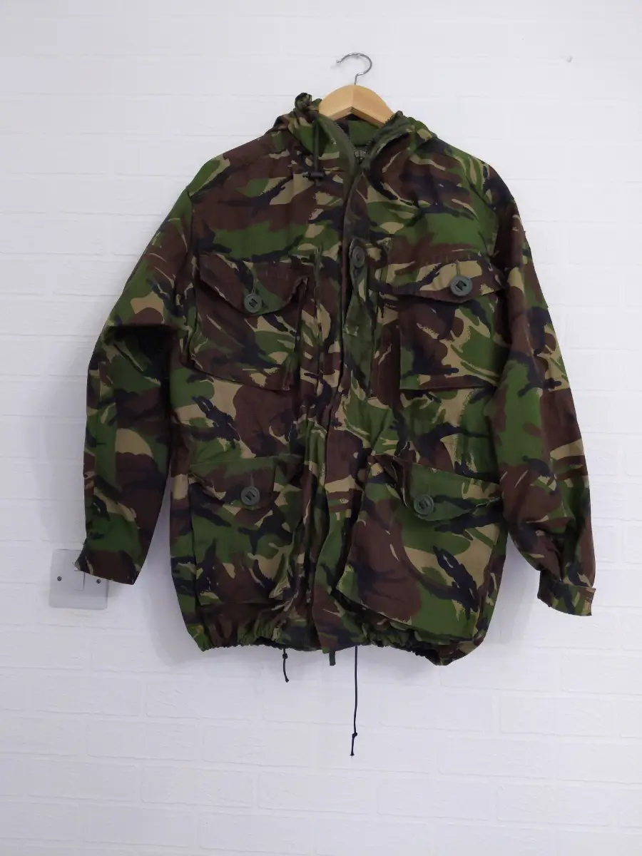 Windproof Green Combat Jacket Size Height 160cms Chest 104 cms