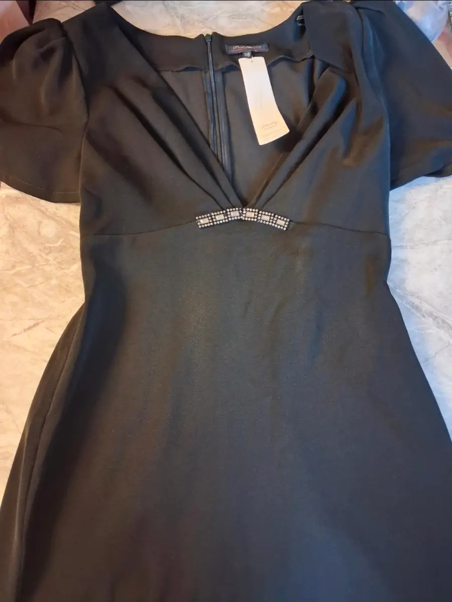 Ladies black occassion dress size 8