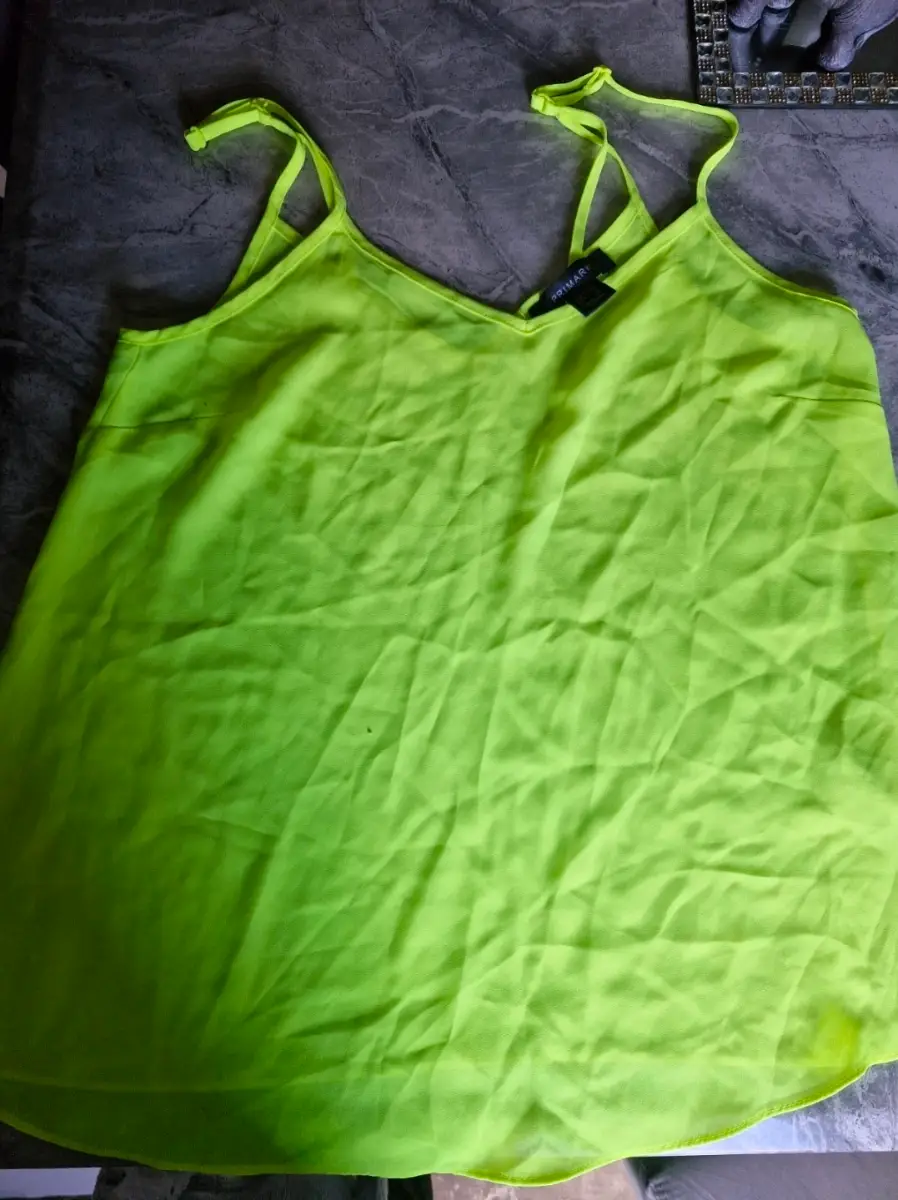 Ladies luminous green/yellow vest size 6