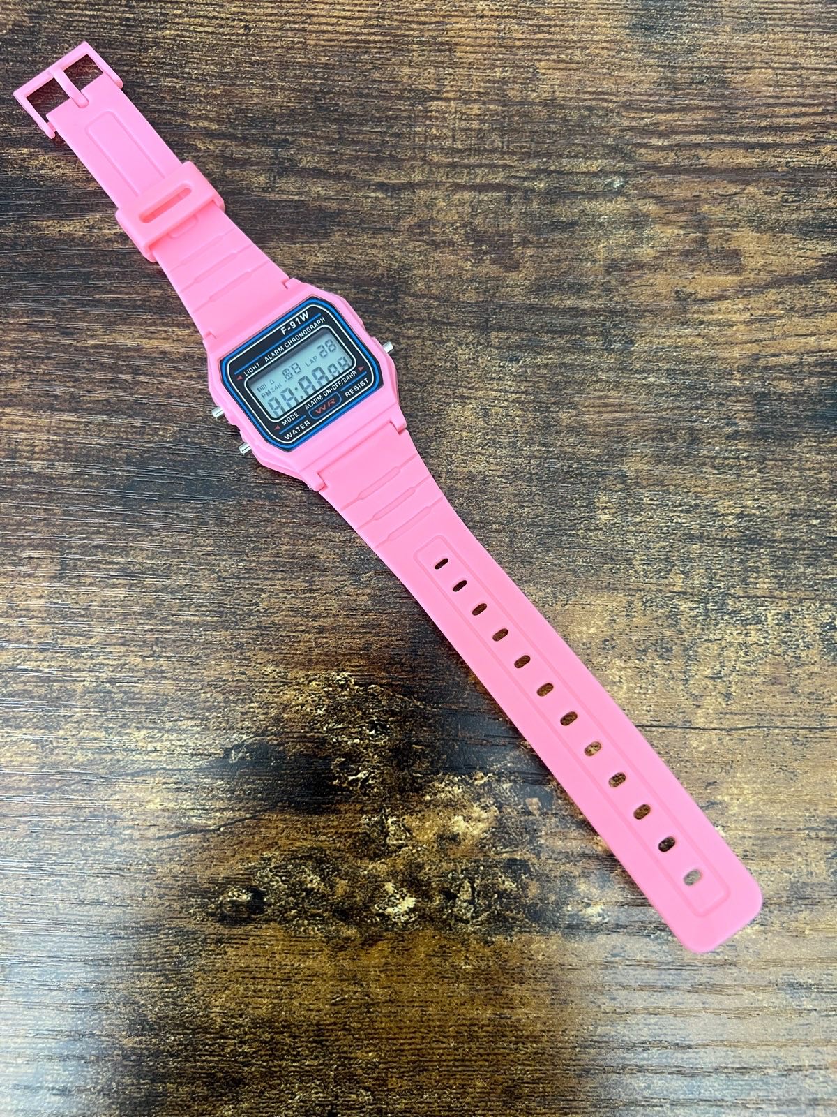 Retro digital watch vintage 80s vibe