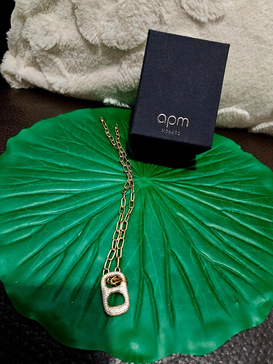 Apm Monaco gold necklace