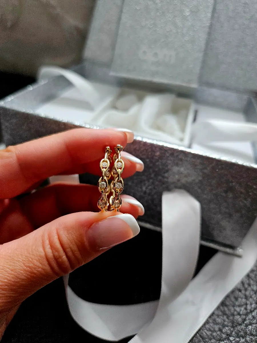 Apm Monaco gold earrings