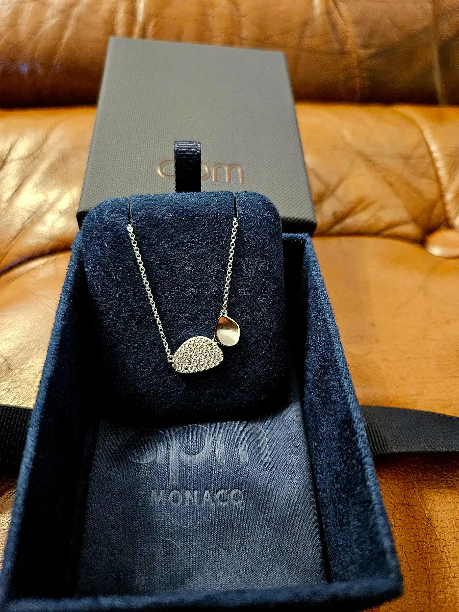 Apm Monaco silver necklace