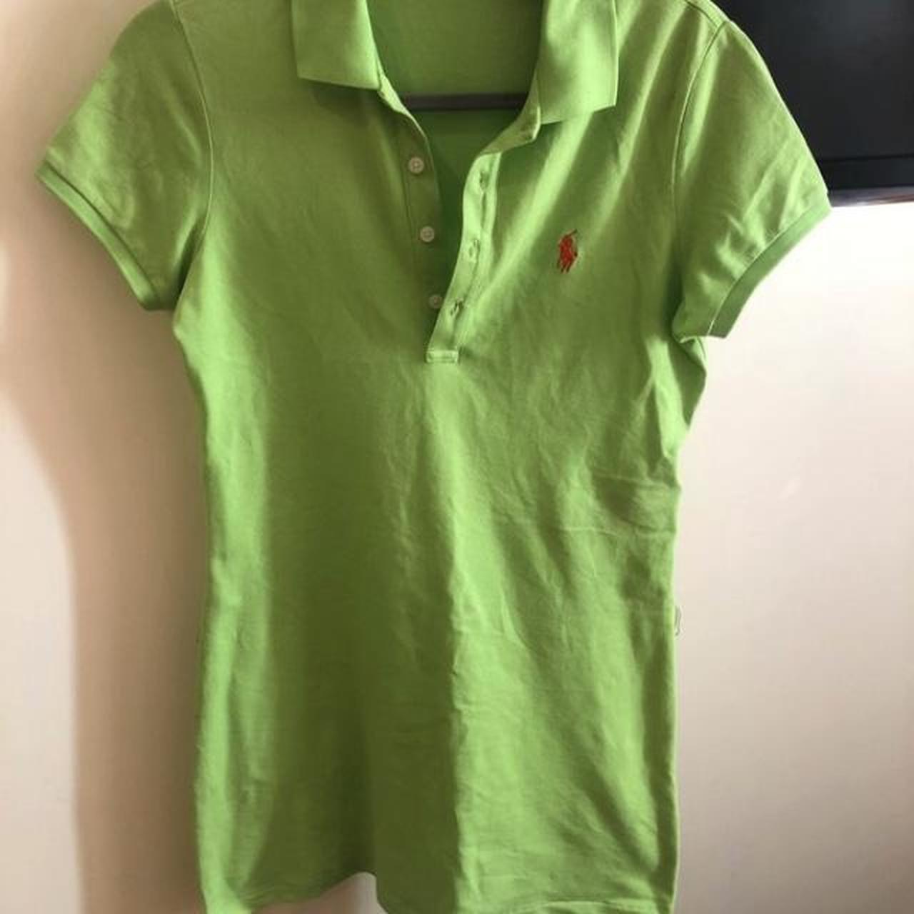 Ralph Lauren lime green short dress size s