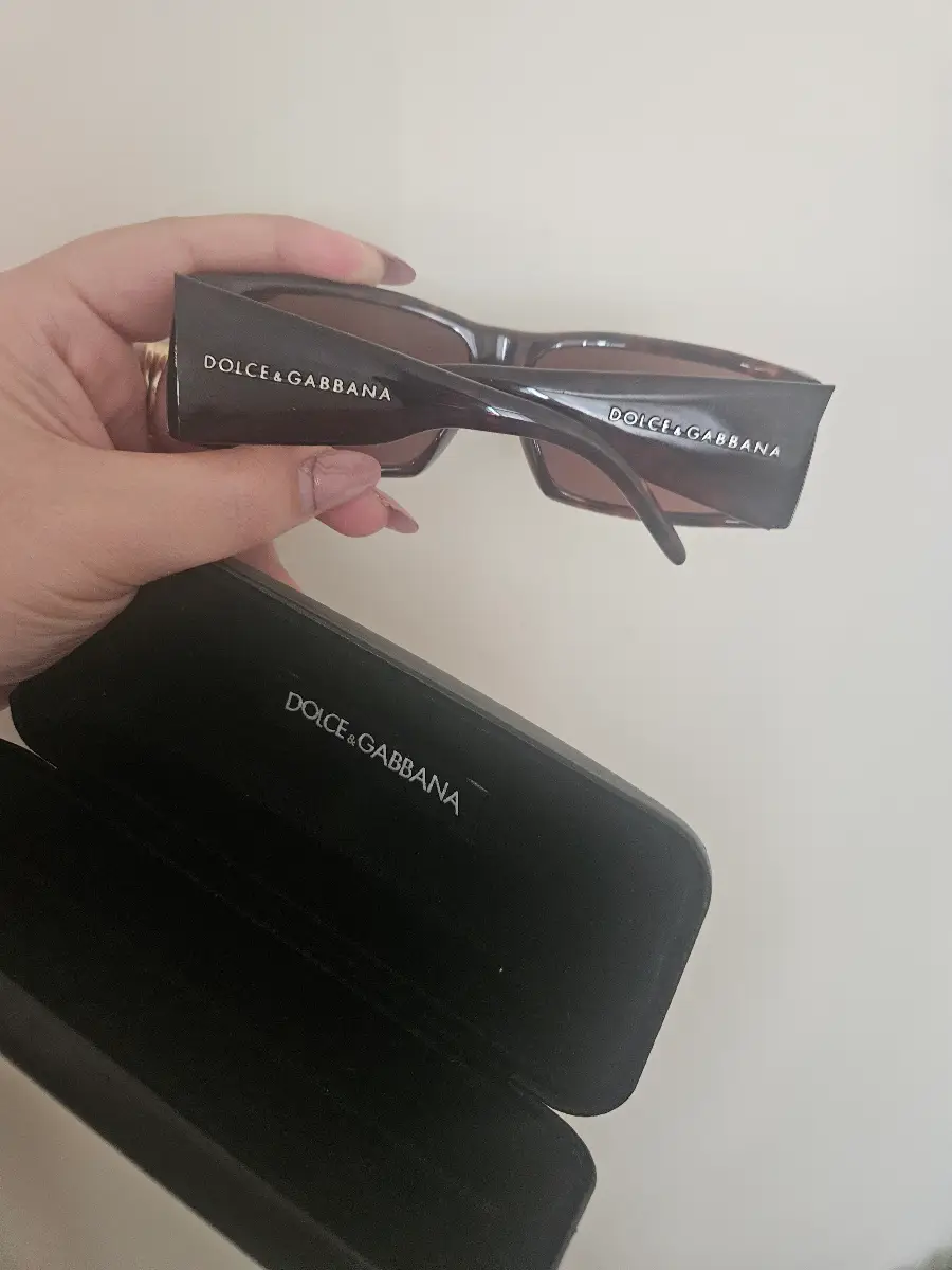 Dolce & Gabbana tortoise brown black unisex sunglasses
