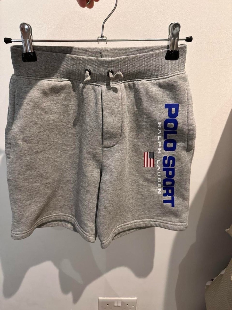 Grey Polo Ralph Lauren sport shorts age 8 years