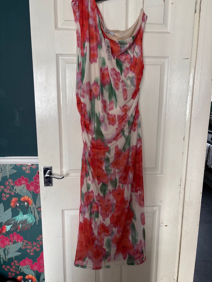 1 shoulder dress 18 bnwt