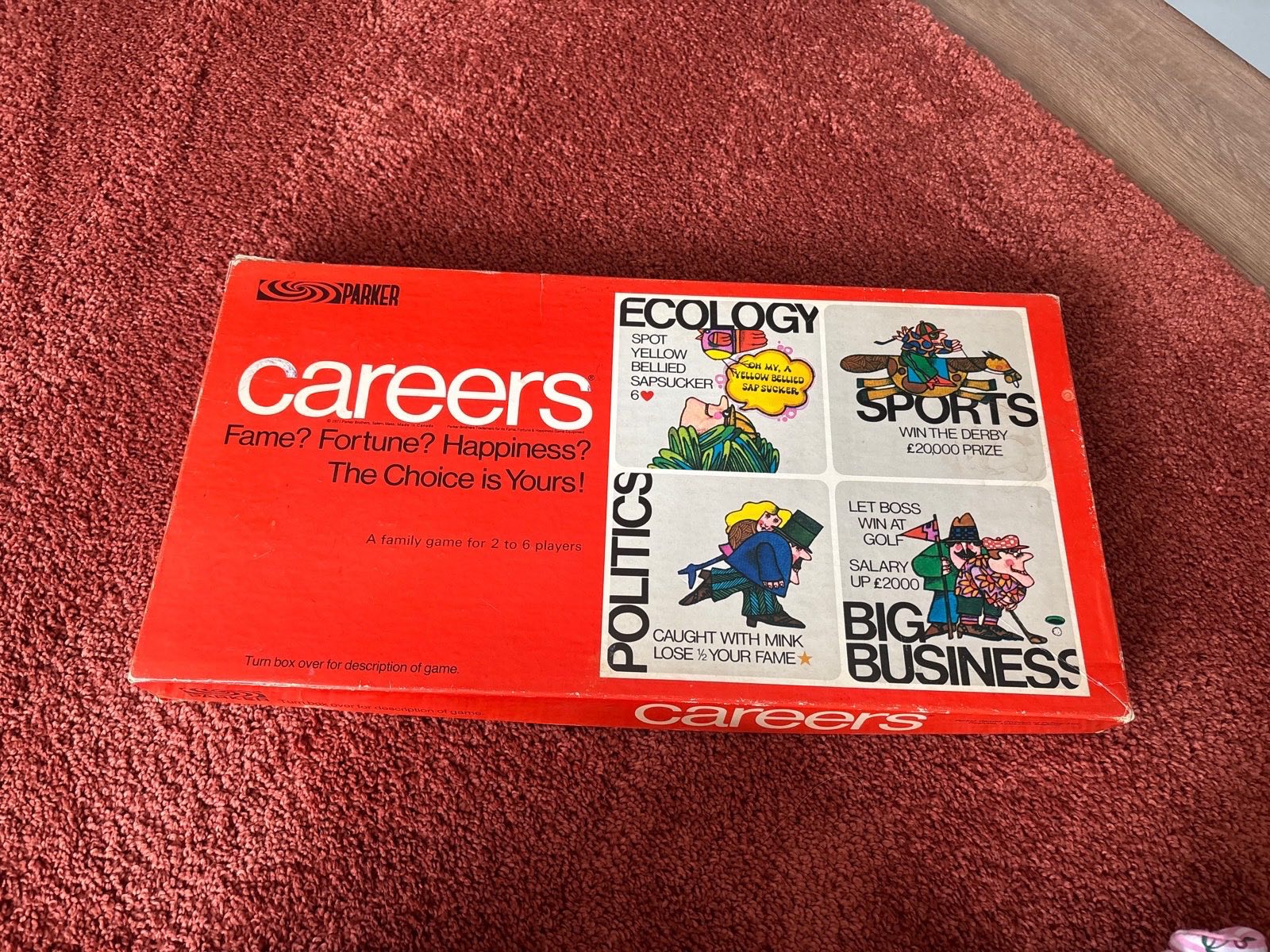 Careers boardgame
