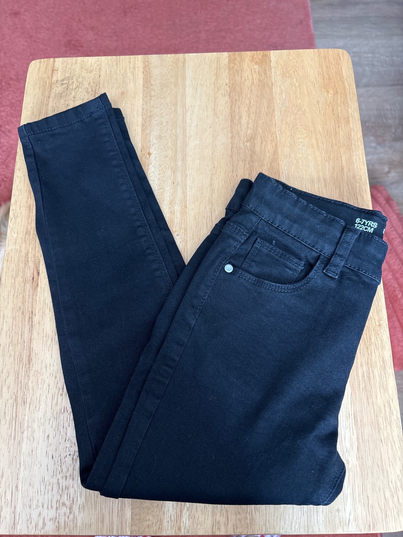 Girls skinny jeans 6-7
