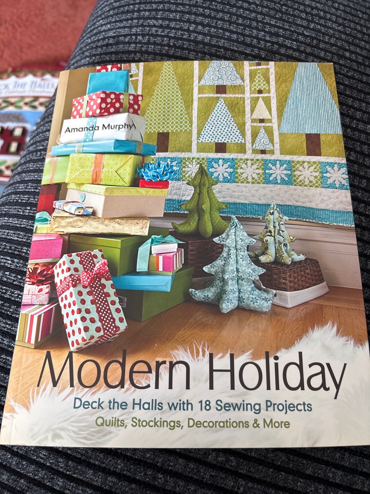 Modern holiday sewing book
