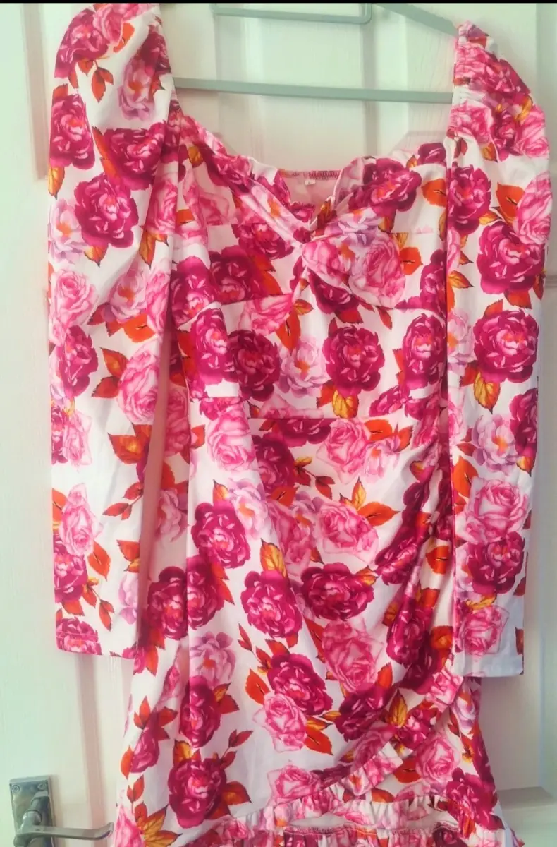 Floral print dress