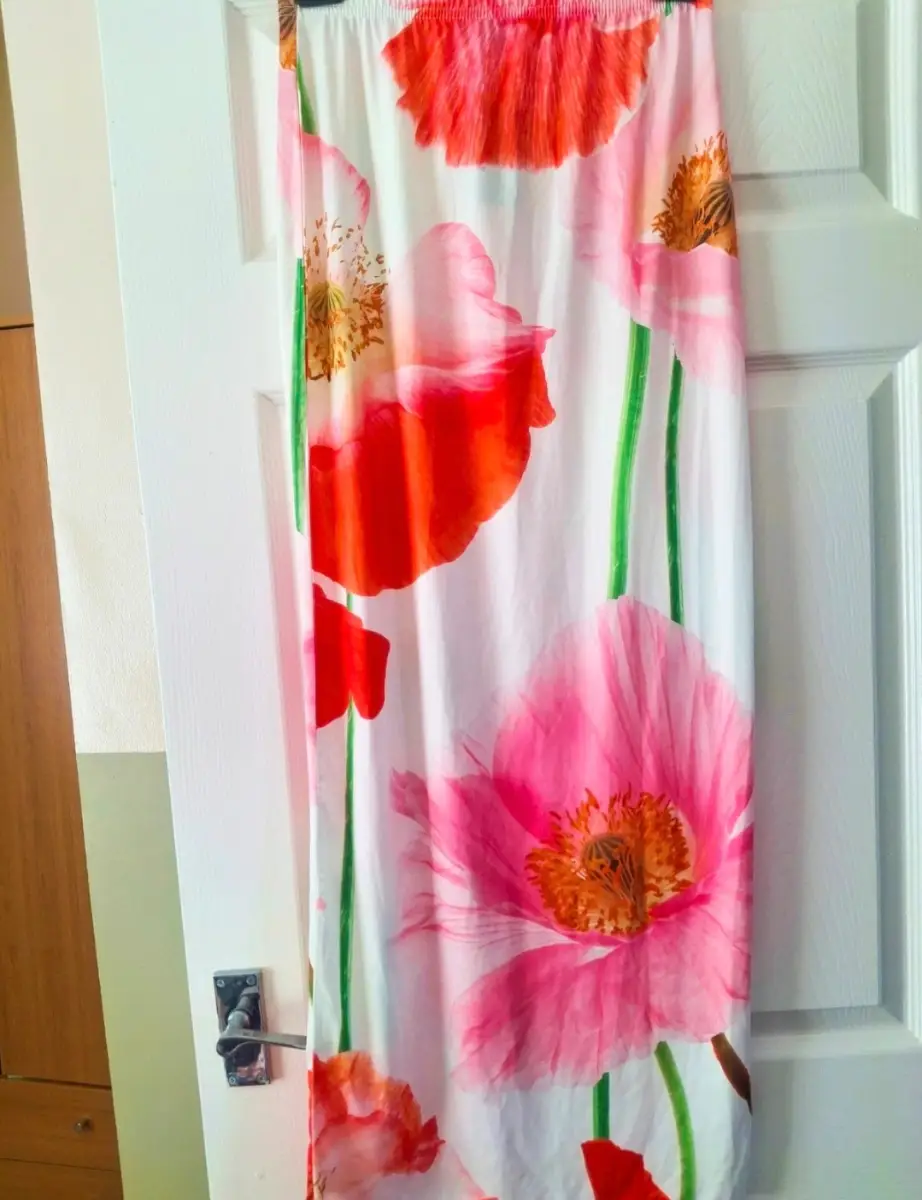 boohoo maxi skirt