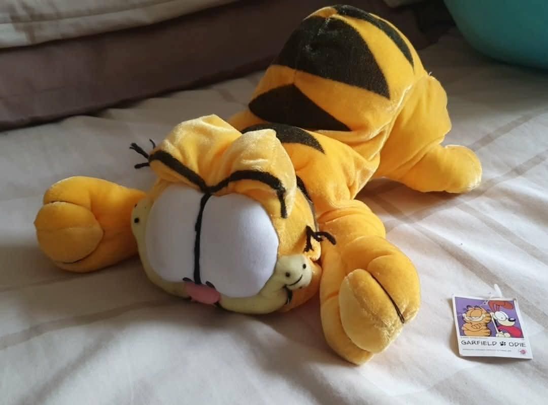 BNWT Nanco Garfield and Odie Garfield the orange cat  Soft Plush Toy
