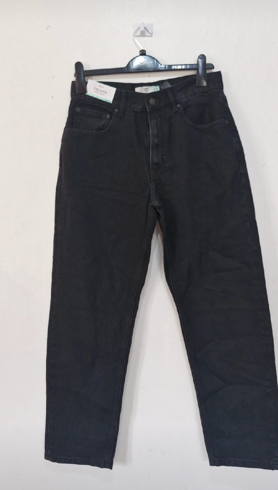 Column high rise black jeans from next new with tags size 12