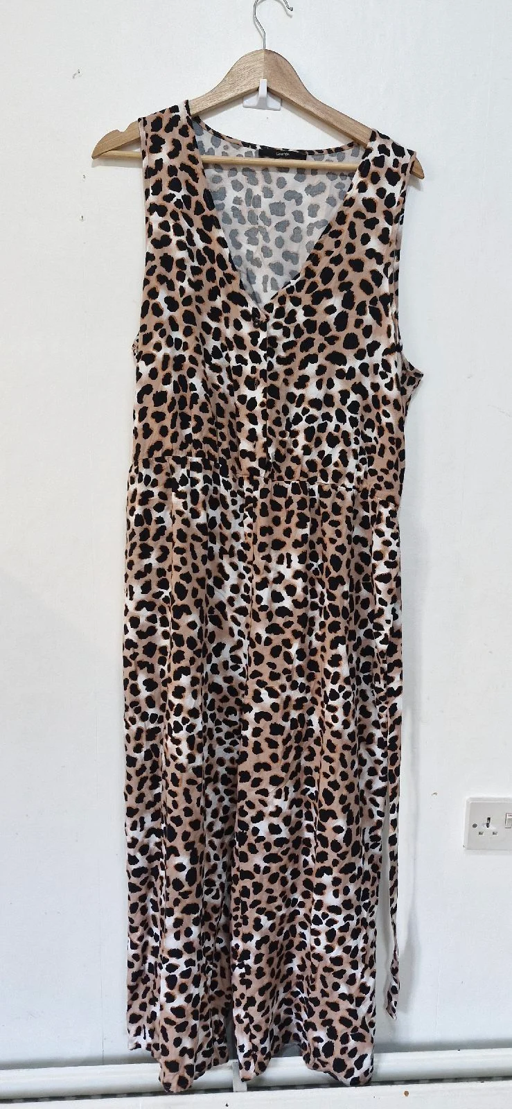George ladies size 16 animal print  jumpsuit excellent condition