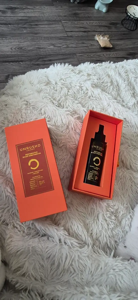 Restorative Scalp & Hair Oil For Hair Growth & Frizz Control
