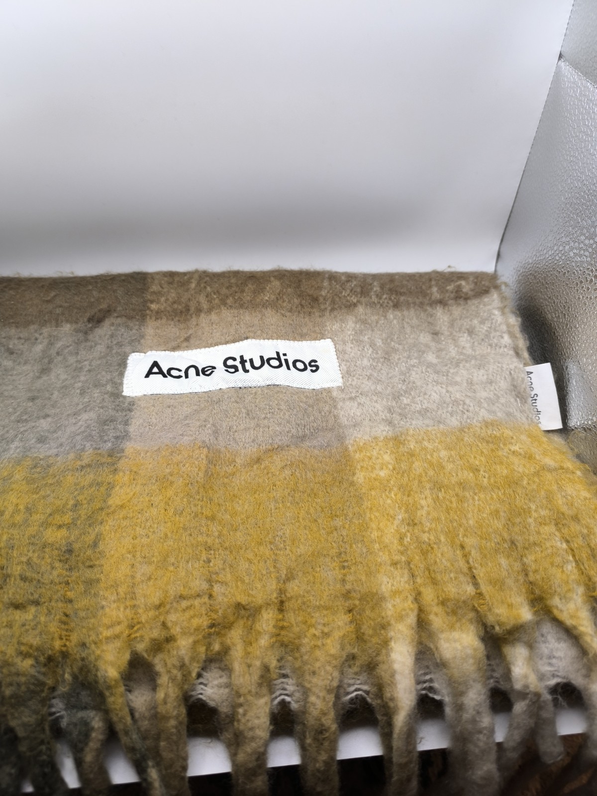 Acne Studios Scarf Preloved Large Multicoloured Scarf