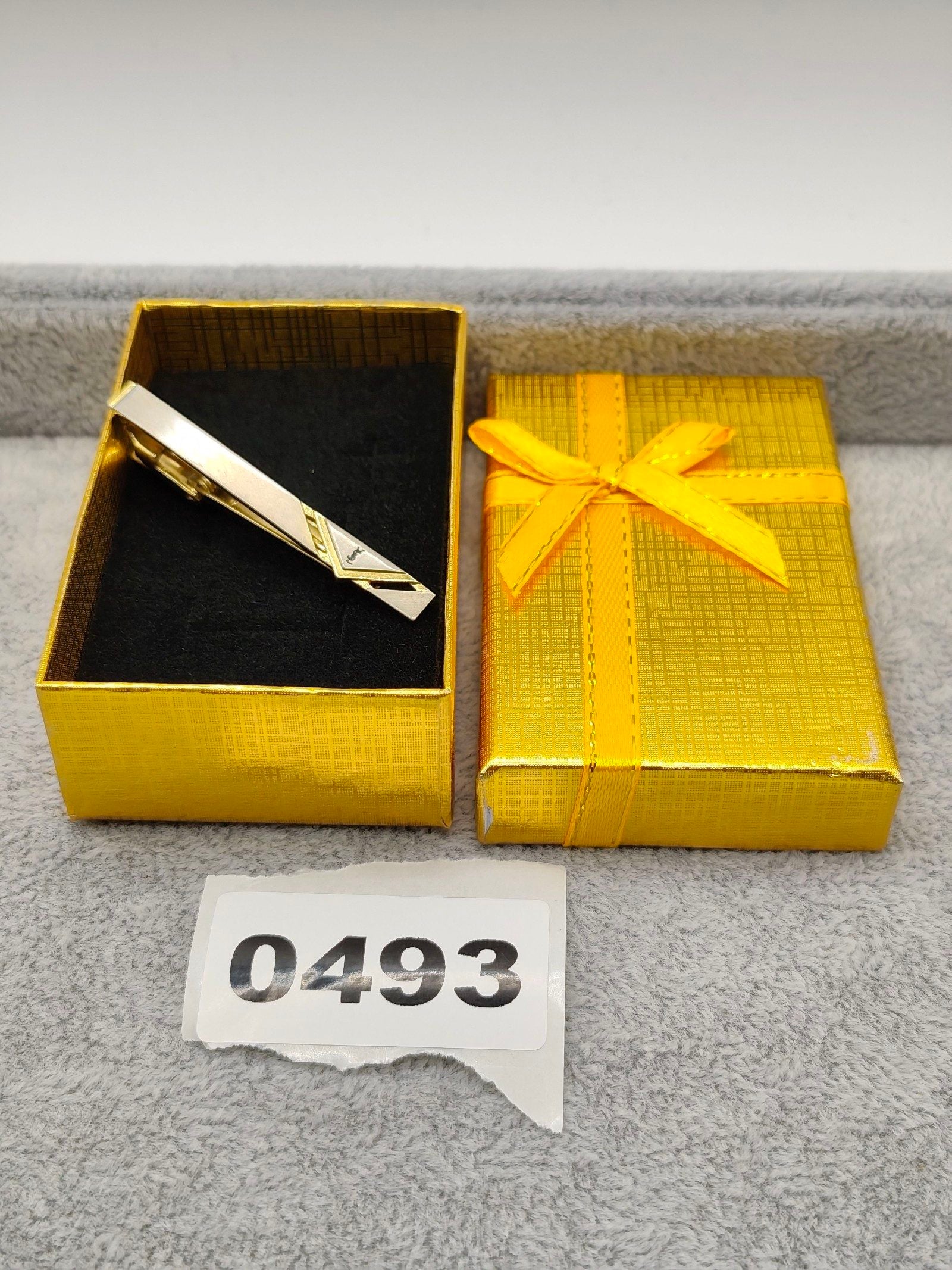 Yves Saint Laurent Gold-tone Men's Tie Clip
