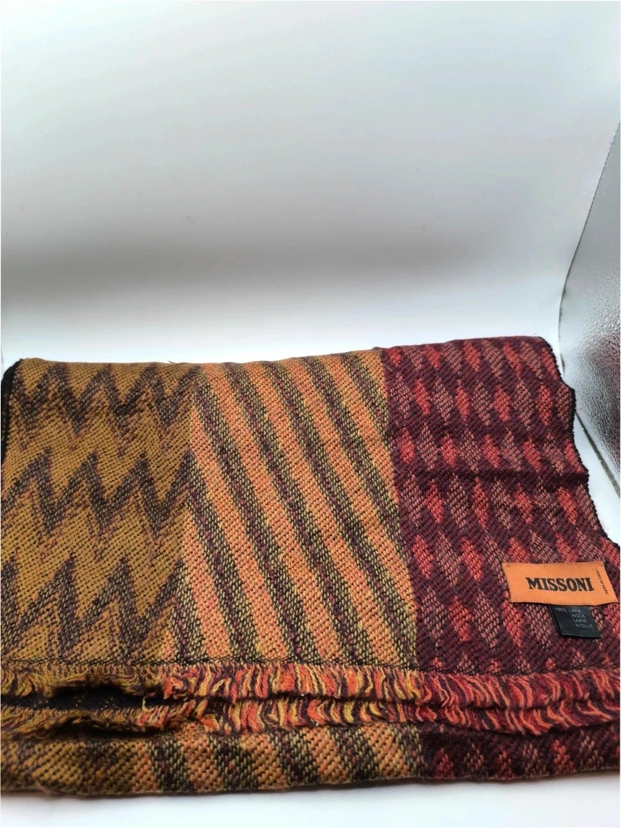 Missoni preloved designer wool scarf