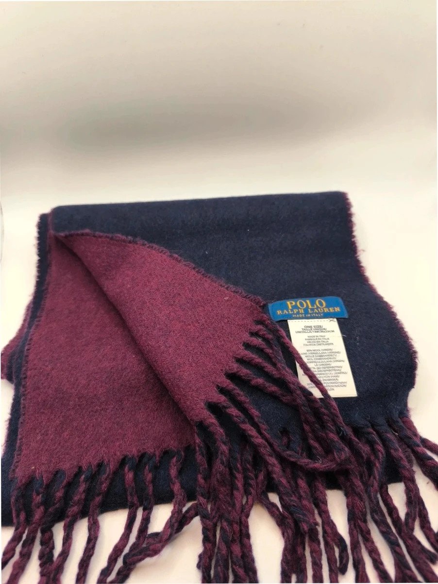Vintage Ralph Lauren Polo reversible scarf
