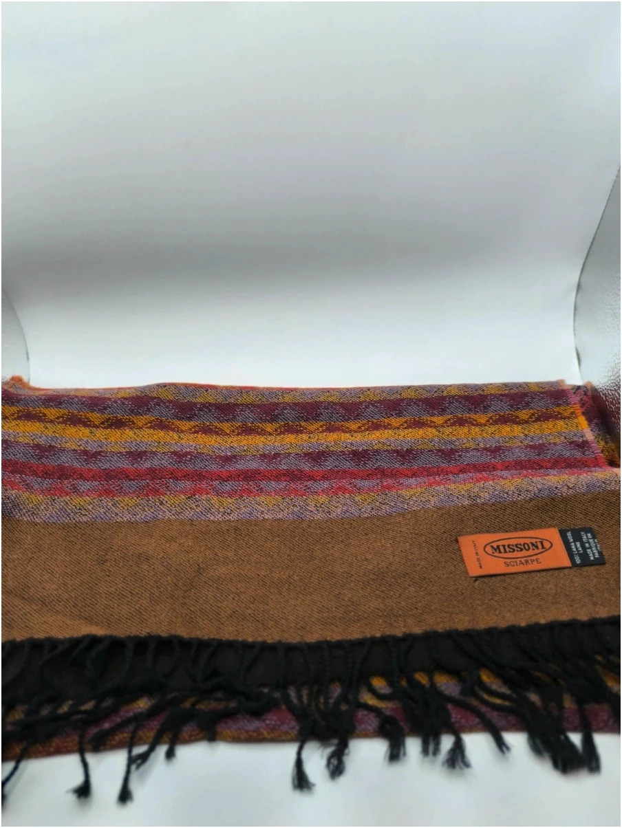 Beautiful designer Missoni wool scarf