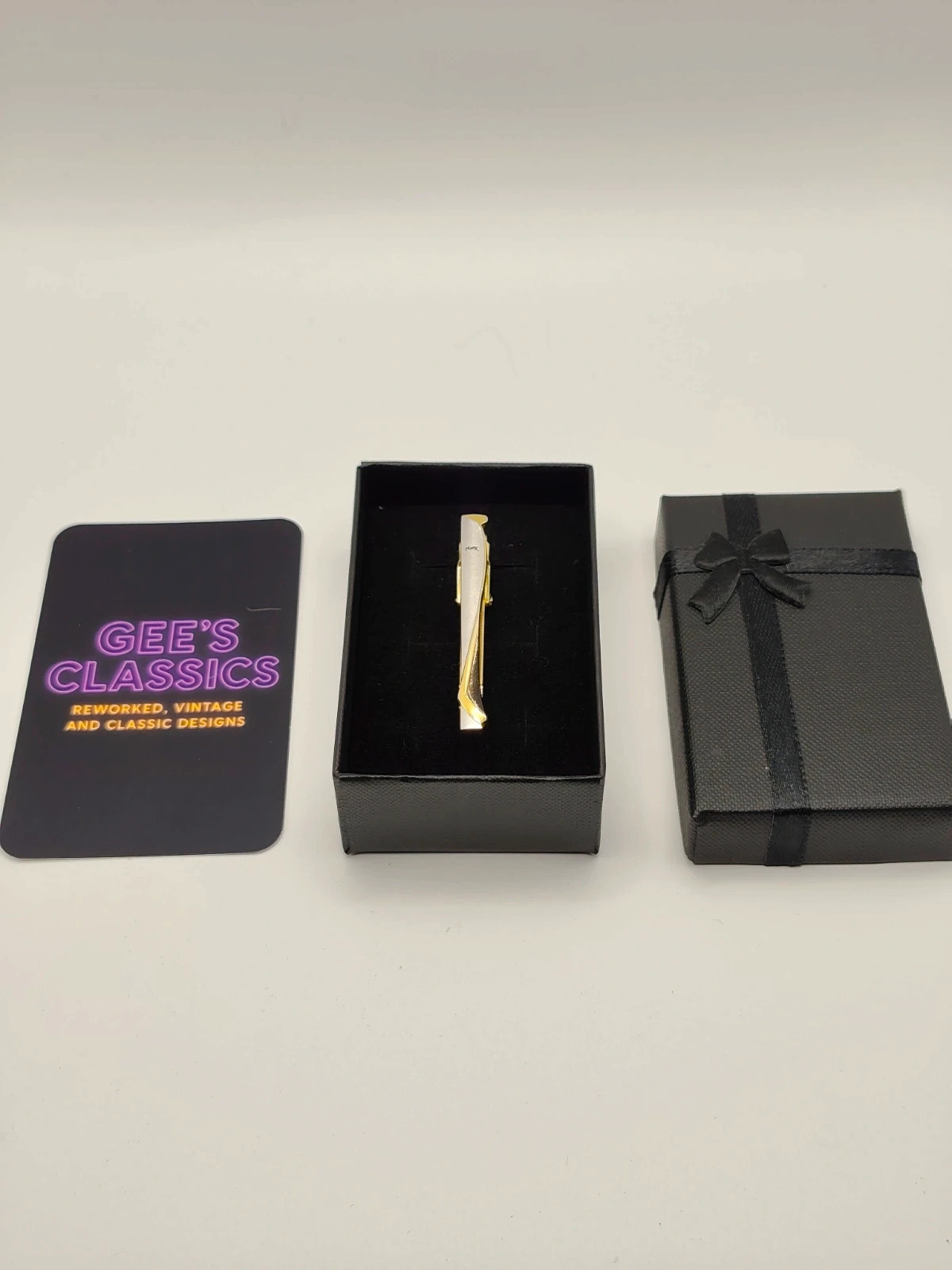Yves Saint Laurent vintage tie clip