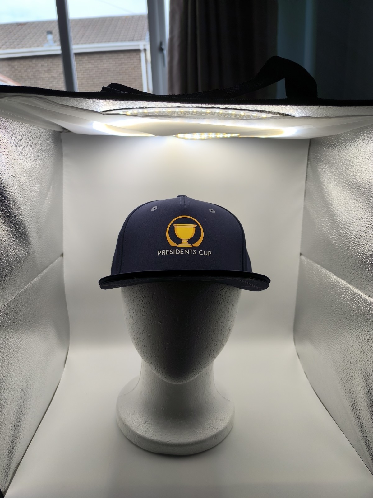 Lacoste Sport Cap Presidents Cup Navy Size L-XL