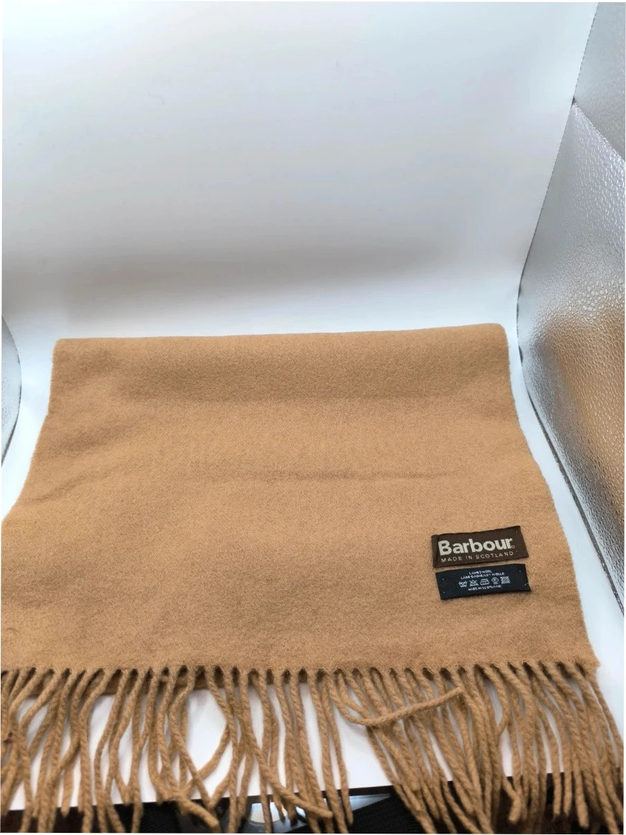 Fabulous Barbour wide long vintage wool scarf