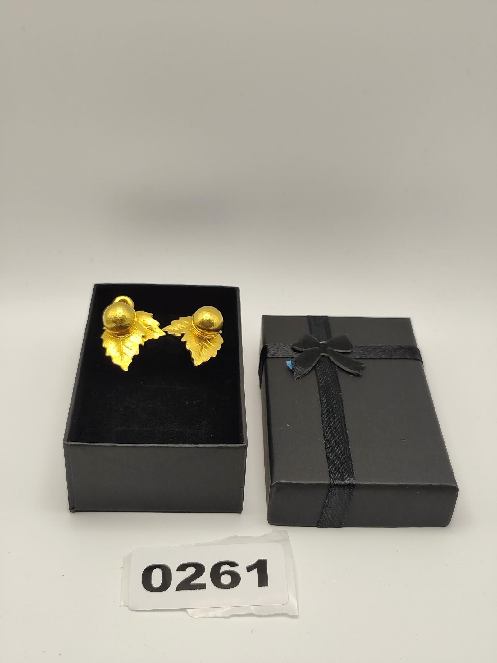 Rykiel Women Gold Leaf Clip-On Earrings