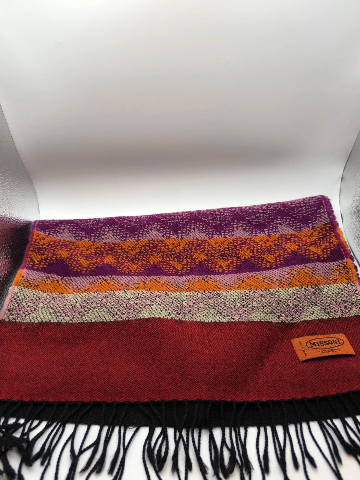 Preloved Missoni designer wool scarf
