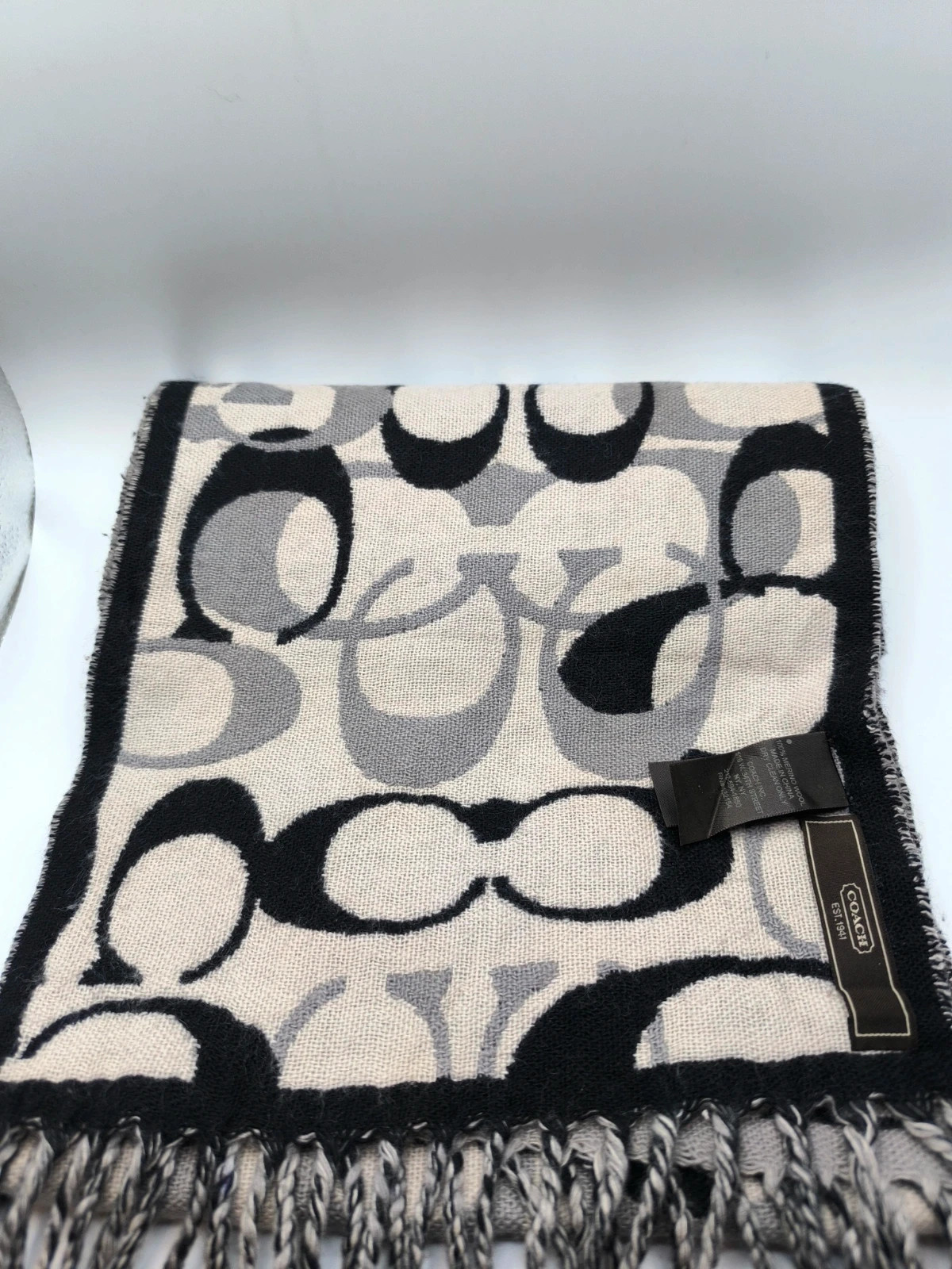 Coach Preloved scarf