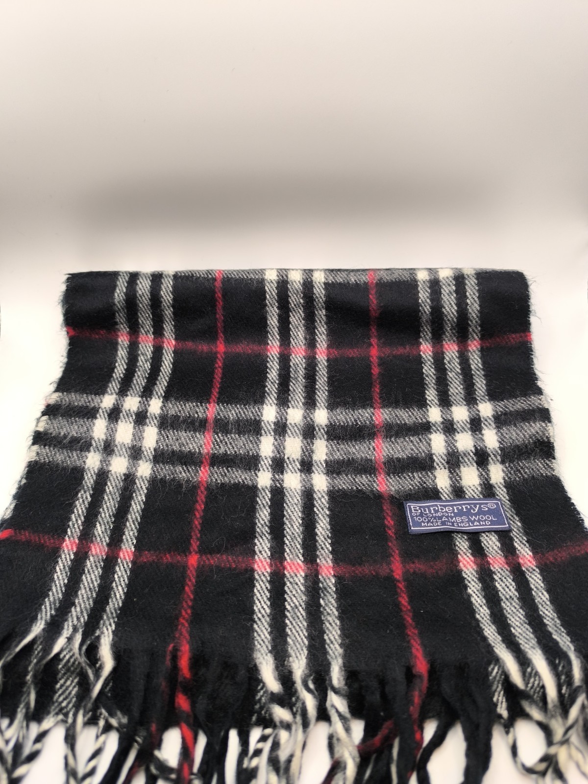 Vintage Burberry Scarf Dry Cleaned prior to listing