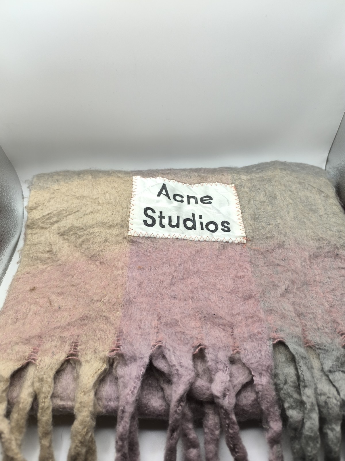 Acne Studios Scarf Preloved Large Multicoloured Scarf