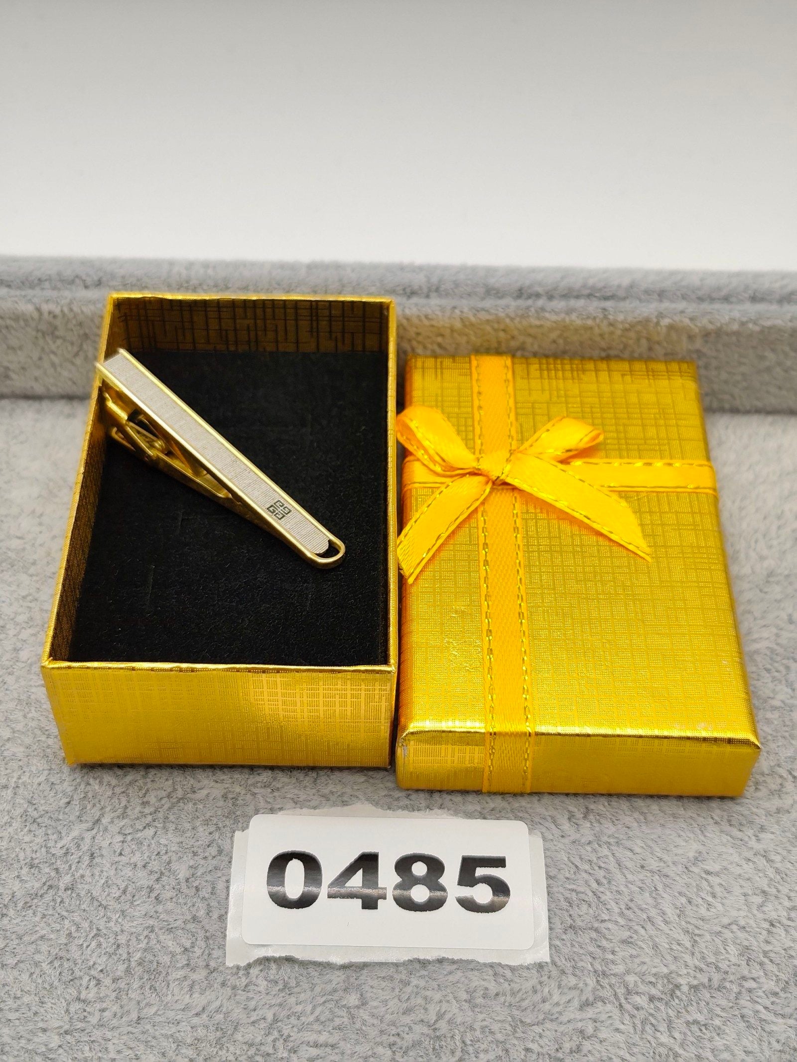 Givenchy Men's Gold & Silver Tone Tie Clip Other