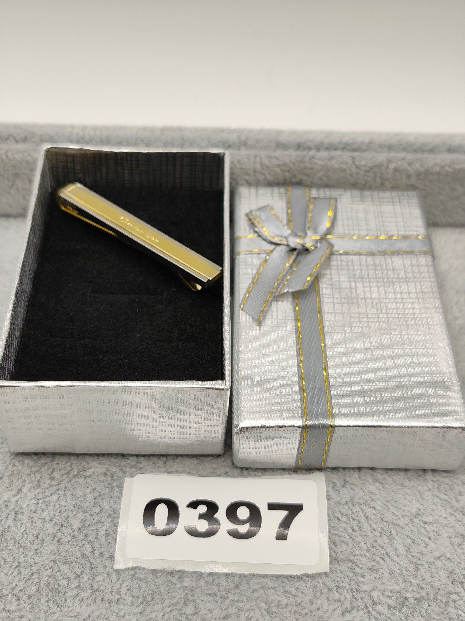 Christian Dior Gold & Silver Men's Tie Clip