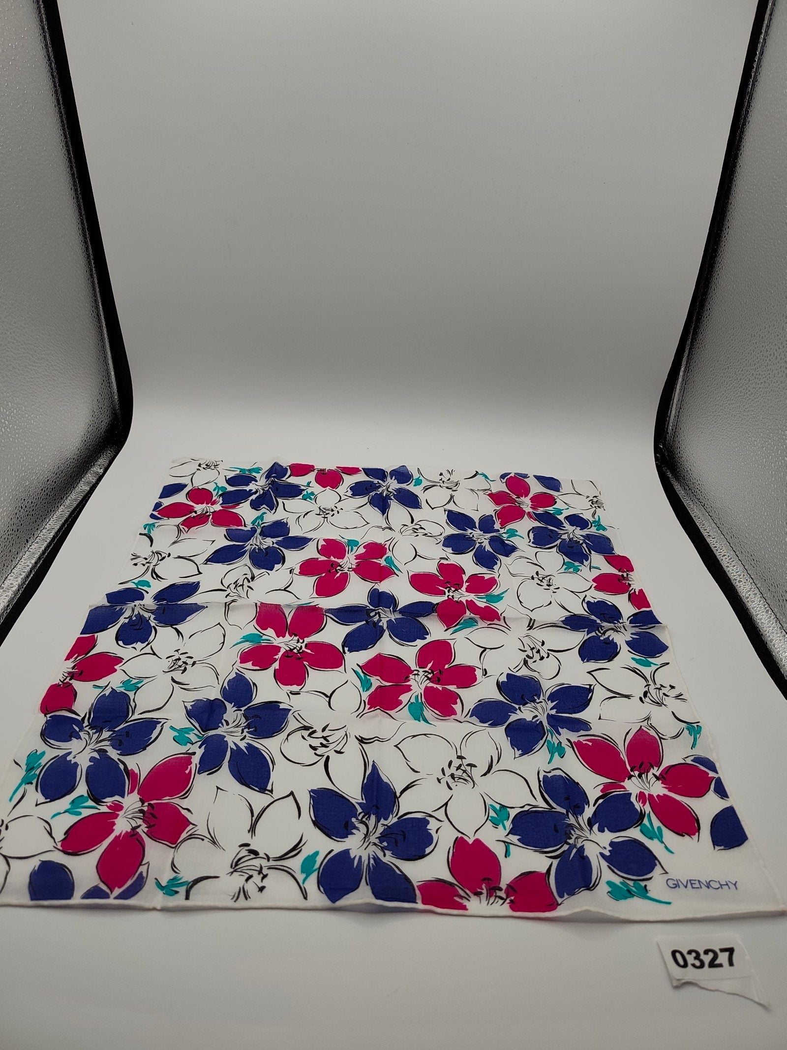 Givenchy Women White Floral Scarf
