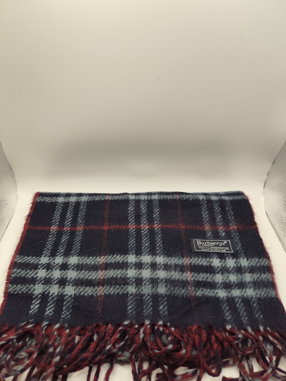 Burberry Y2K Vintage Reversible Scarf Grade C