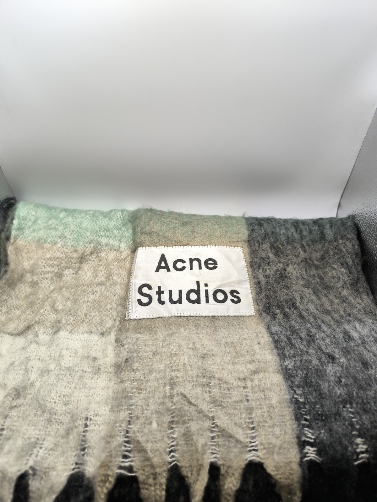 Acne Studios Scarf Preloved Large Multicoloured Scarf