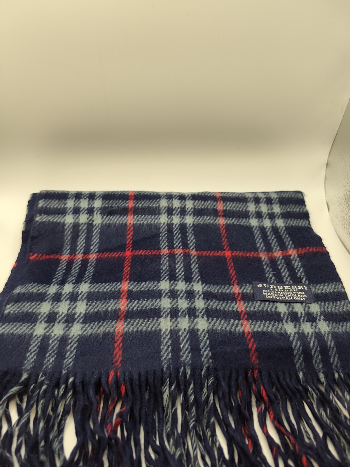 Burberry Y2K Vintage Reversible Scarf Grade C