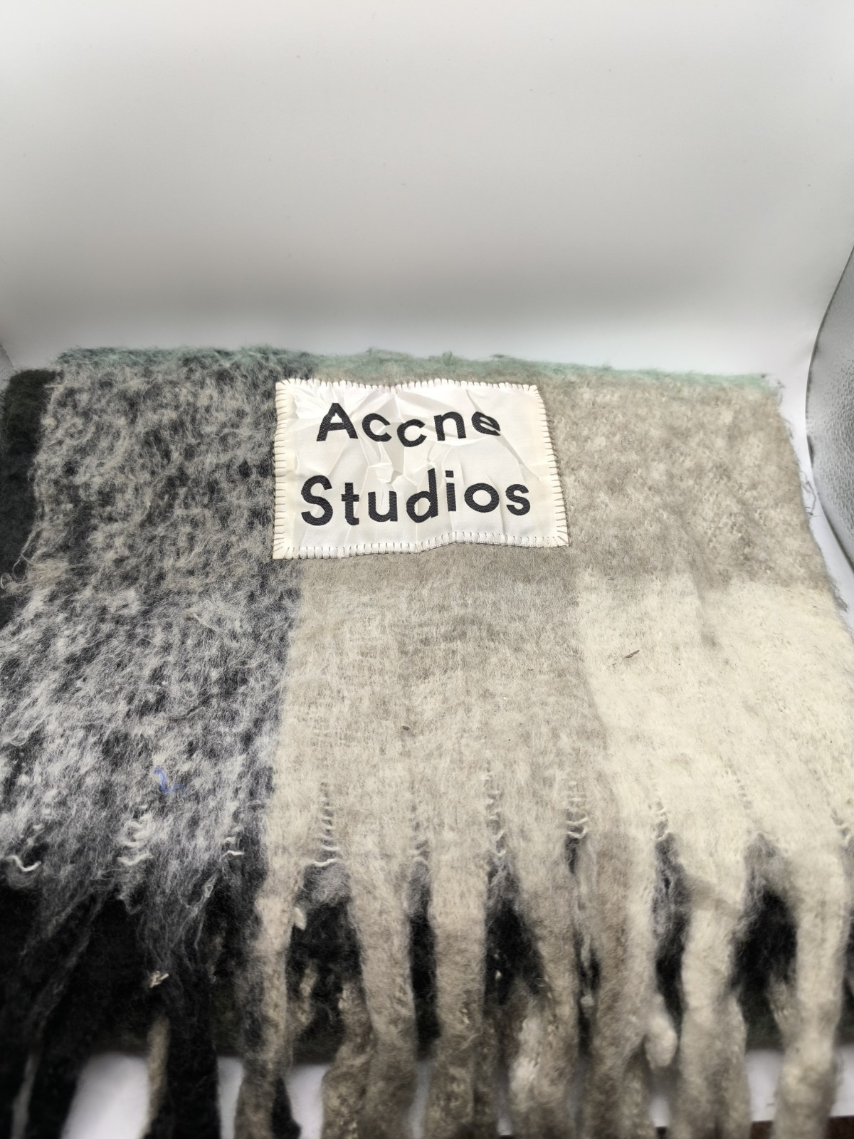 Acne Studios Scarf Preloved Large Multicoloured Scarf